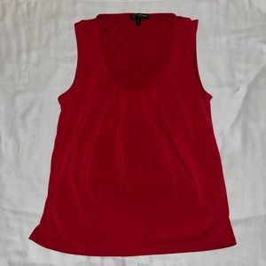 Banana Republic Outlet Red Sleeveless Blouse